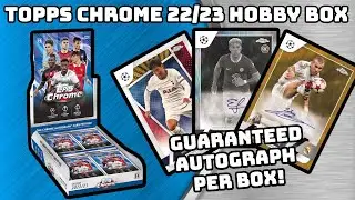 PRODUCT OF THE YEAR!!?? 2022-23 Topps Chrome UCC Soccer Hobby Box Review Opening! *GUARANTEED AUTO*