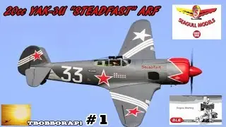 SEAGULL MODELS YAK-3U - DLE 20cc RC RENO RACER 