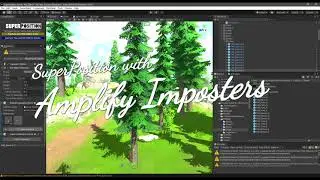 SuperPosition Unity Asset with Bolt, PlayMaker, Amplify Imposters and Fantasy Adventure Environment