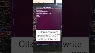 OpenAI in danger? No internet? No problem! Ollama to the rescue.