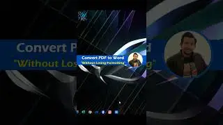 Convert PDF to Word Without Losing Formatting 😮 