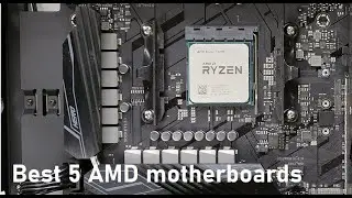 Best 5 cheapest motherboard AMD B450  -  2021