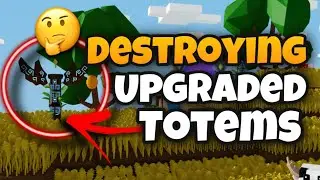 Destroying Upgraded Totems in Roblox Islands