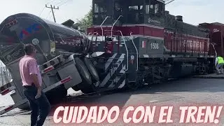 Por no esperar 2 minutos al tren así quedo este tráiler