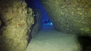 The Bottle Neck (bottleneck) cave on TecSidemount @ 60 meters with Gozo Technical Diving (GOZO)