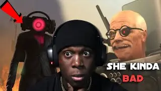 WHO IS THIS SPEAKER LADY!?!? | Skibidi Toilet 60 - 61 REACTION