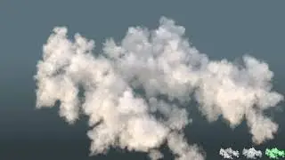 Houdini Cloud Interaction FX !! Karma Render Test !!