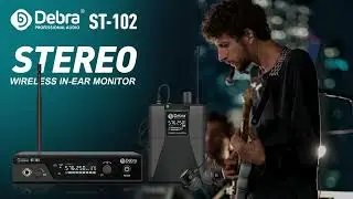 D Debra Audio ST-102 Stereo In ear monitor system, best quality, better sound quality.