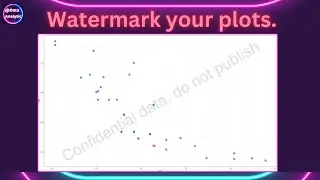 Add a  WaterMark in your ggplot charts using your own text !!