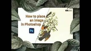 How to place an image in Photoshop - Tutorial #photoshop