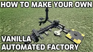 Vanilla Automated Printers (Factories) - Space Engineers Basics