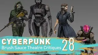 ART CRITIQUES: Cyberpunk character design