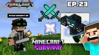 Minecraft🤣 But We Kill the Wither in End world || Minecraft Survival series EP.23 Kill the wither ||