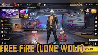 free fire max lone wolf gameplay #freefire