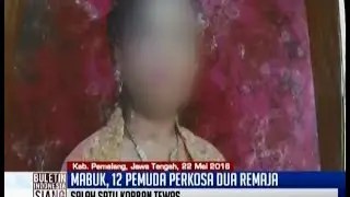 Mabuk, 12 pemuda perkosa dua remaja di Pemalang - BIS 23/05