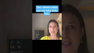 Giving The Silent Treatment To a Narcissist #silenttreatment