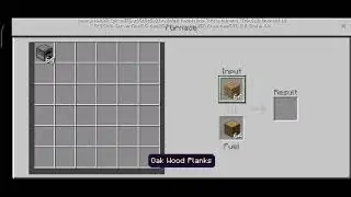 Minecraft making charcoal in furnace