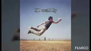 If I could fly ( improve your English speaking by listening everyday )