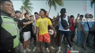 IShowSpeed Plays Beach Volleyball In Colombia 🇨🇴🏐