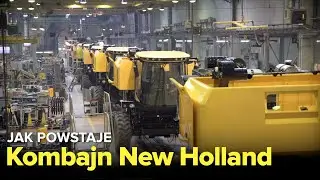 How is a New Holland combine made? - Factories in Poland