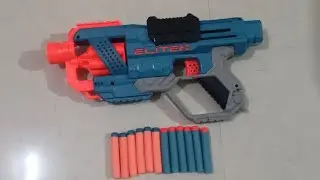 NERF Elite 2.0 Commander RD-6 Blaster, 12 Nerf Elite Darts, 6-Dart Drum😨🥵 #nerfgun #Elite2.0 #nerf