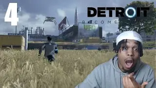 CONNOR NOT PLAYING AROUND!! Detroit Become Human (Part 4)