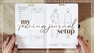 🪡 My Sewing Journal Setup 🧵