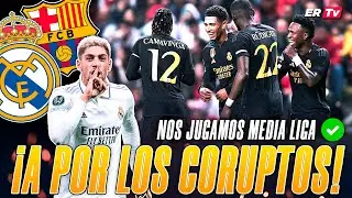 🚀 EL REAL MADRID CON VINICIUS Y BELLINGHAM PARA REVENTAR A LOS CORRUPTOS EN EL CLÁSICO