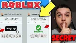 *NEW* How to CHANGE YOUR BIRTHDAY if UNDER 13 on Roblox (Change Date of Birth) May 2023