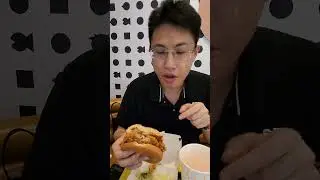 McDonald's Sweet BBQ McSpicy n Cocoa-Nut Pie 😱🔥 #shorts #spicy #coconut #pie #burger