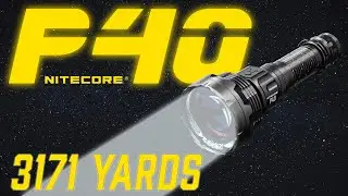 2,000 Lumens & 3,171 Yards - Meet the Nitecore P40