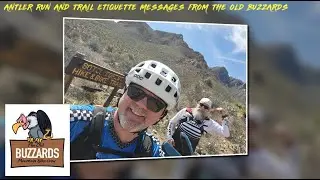 Antler Run with Trail Etiquette messages