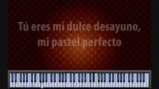 Gloria Trevi 'Cama y Mesa' piano cover (Roberto Carlos original) [karaoke letra]