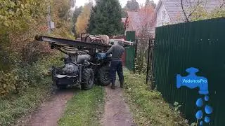 Пробурить скважину малогабаритной установкой С ВодоносПро.