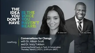 Conversations for Change with Dr. Allison Scott and Dr. Ivory Toldson