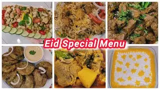Eid 1st Day Complete Menu Idea || Eid Special Recipes by isha's Food Secret & vlog
