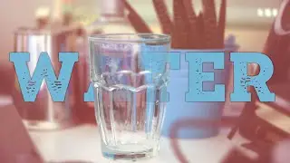 Just having a healthy drink of water :)