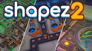 THIS GAME IS A FACTORY BUILDERS DREAM! - SHAPEZ 2