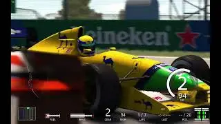 GP CANADA Senna VS Pupo Moreno Primeira volta