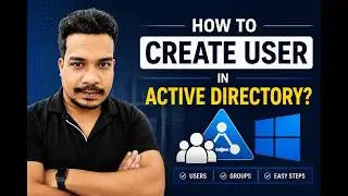 How to create an user in Active Directory Users and Computers? | Here's  how