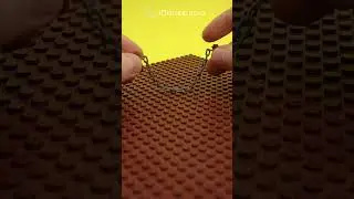 how I make barbed wire  #legomilitary #lego #legowar #animation #legoww1 #stopmotion