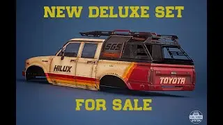 rc4wd 4door Mojave II Toyota Hilux Deluxe Set