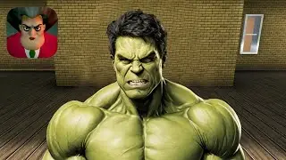Scary Teacher 3D New Update Teacher Hulk Part 105 Gameplay Walkthrough (IOS ANDROID)