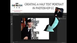 Creating a Half Text Portrait in Photoshop CC2018