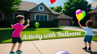 Activity with Balloons for Kids