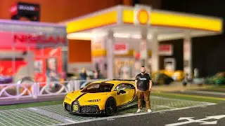 Unboxing Bugatti Chiron 1/64 Diecast Car Model by MiniGT
