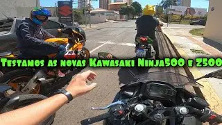 Lançamento Kawasaki Ninja500 e Z500 na loja 2KMotos em Campo Grande MS
