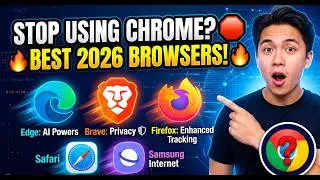 5 Amazing browsers You Should Try in 2026 🔥 | Hidden Browser features  You’re Missing!