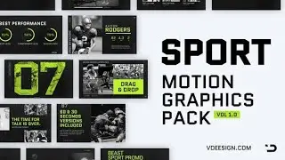 Sports Motion Graphics Pack (After Effects Template)