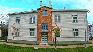 Estonia Tallinn Kopli LIINID New Buildings in Autumn [4K60]